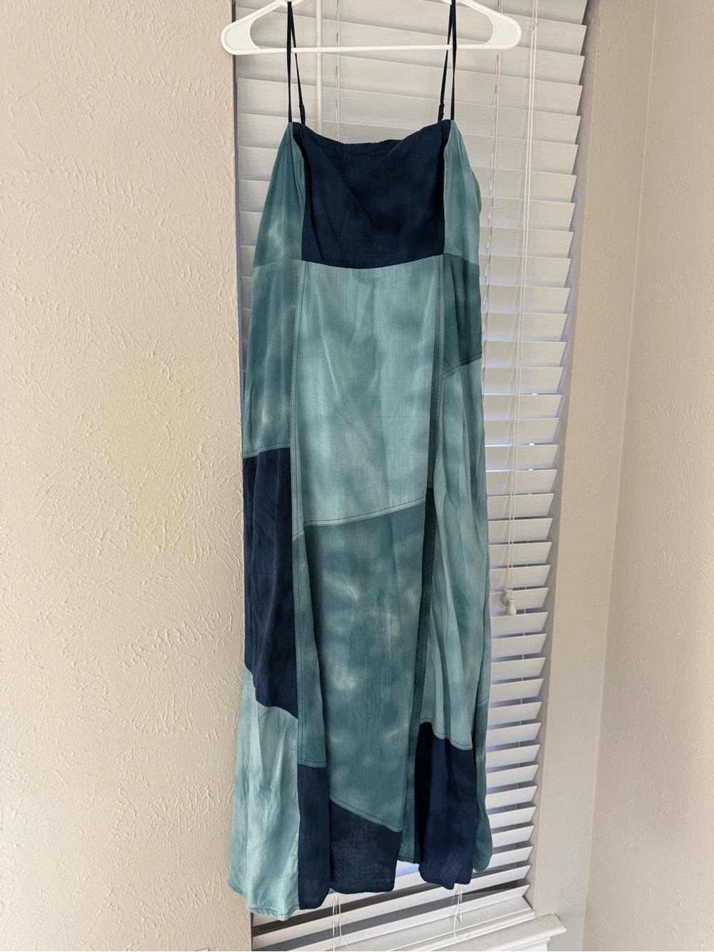 GAP Indigo Patchwork Maxi Dress